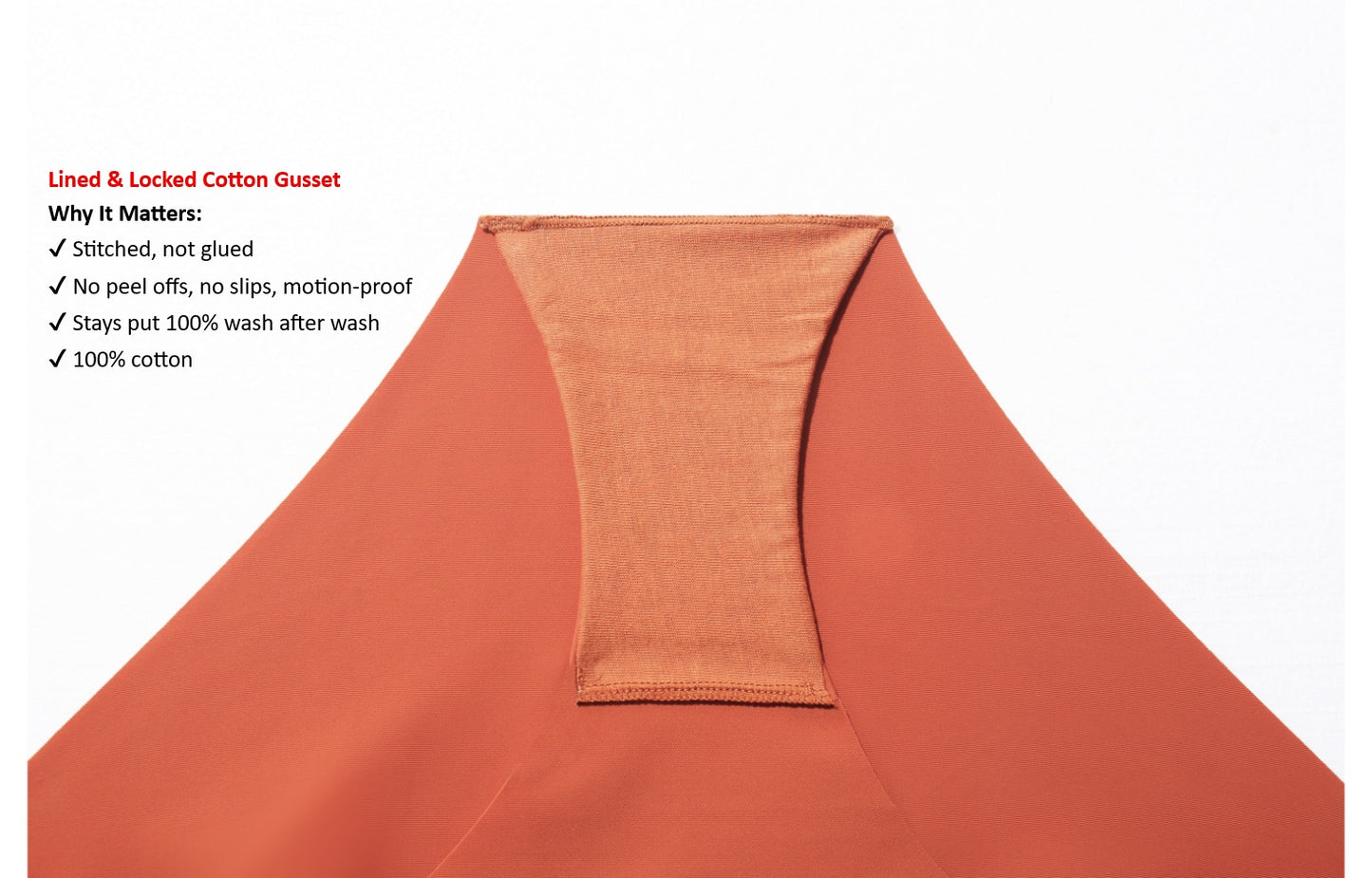 Seamless Underwear in Caramel