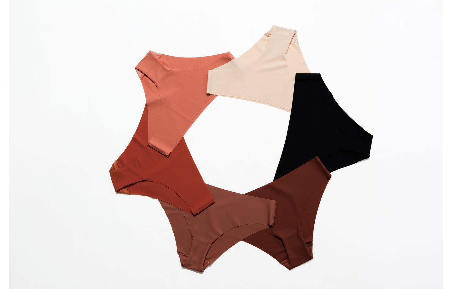 Seamless Underwear in Midnight Black