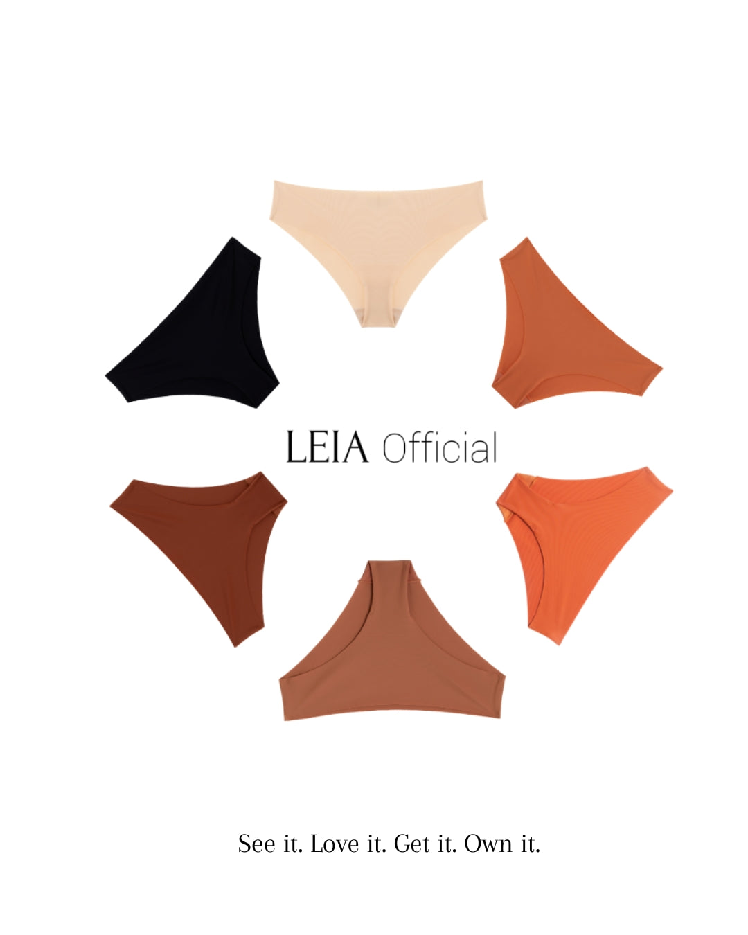 Seamless Underwear in Sun-Kissed