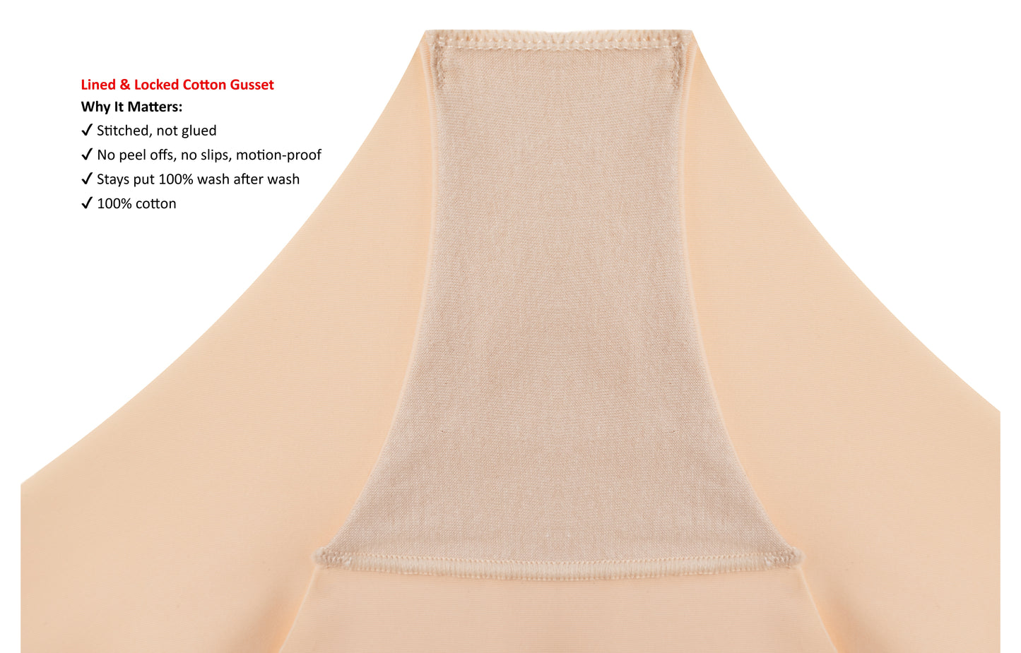 Seamless Underwear in Vanilla