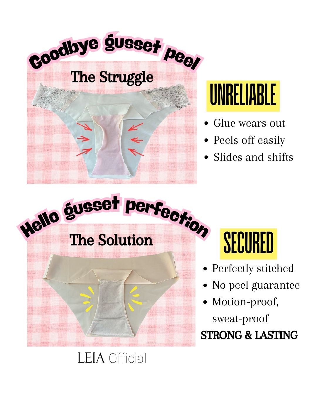 Seamless Underwear in Vanilla